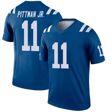 Men's Michael Pittman Jr. Indianapolis Colts Legend Royal Jersey