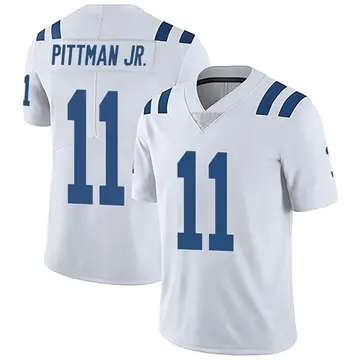 Men's Michael Pittman Jr. Indianapolis Colts Limited White Vapor Untouchable Jersey