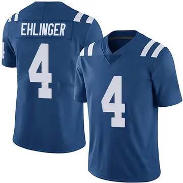 Men's Sam Ehlinger Indianapolis Colts Limited Royal Team Color Vapor Untouchable Jersey