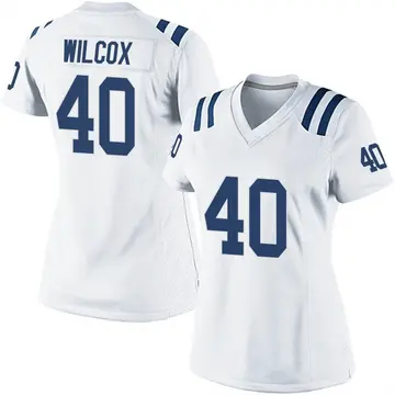 Women's Chris Wilcox Indianapolis Colts Game White Jersey