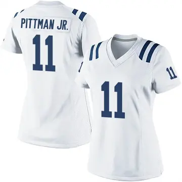 Women's Michael Pittman Jr. Indianapolis Colts Game White Jersey