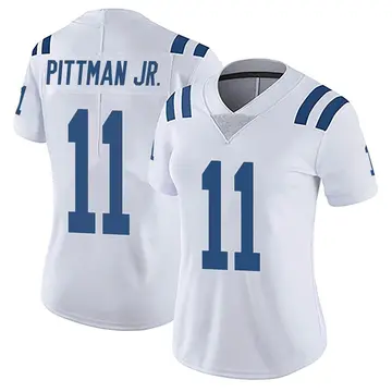 Women's Michael Pittman Jr. Indianapolis Colts Limited White Vapor Untouchable Jersey