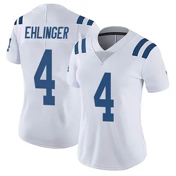 Women's Sam Ehlinger Indianapolis Colts Limited White Vapor Untouchable Jersey