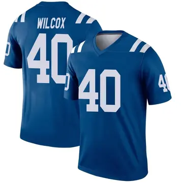 Youth Chris Wilcox Indianapolis Colts Legend Royal Jersey