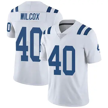 Youth Chris Wilcox Indianapolis Colts Limited White Vapor Untouchable Jersey