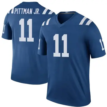 Youth Michael Pittman Jr. Indianapolis Colts Legend Royal Color Rush Jersey