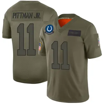 Youth Michael Pittman Jr. Indianapolis Colts Limited Camo 2019 Salute to Service Jersey