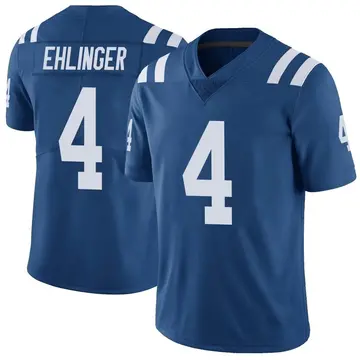 Youth Sam Ehlinger Indianapolis Colts Limited Royal Color Rush Vapor Untouchable Jersey